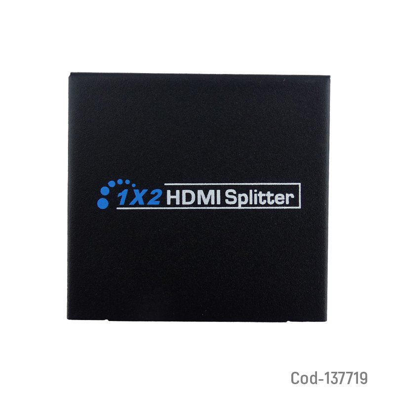 Spliter HDMI De Una Entrada Por Dos Salidas, HDTV 3D Con Transformador. 6.5 cm x 6 cm x 2 cm por mayor en Chile