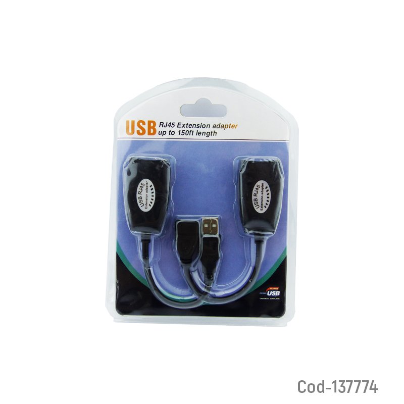 Extension de conector usb a lan rj-45, 50m. set x 2. - pack de 10 unidades mayorista — imagen 3