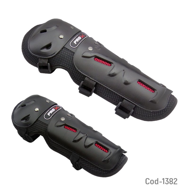 Rodilleras y coderas modelo cobra. pro-x racing equipment. set x 2. mayorista — imagen 2