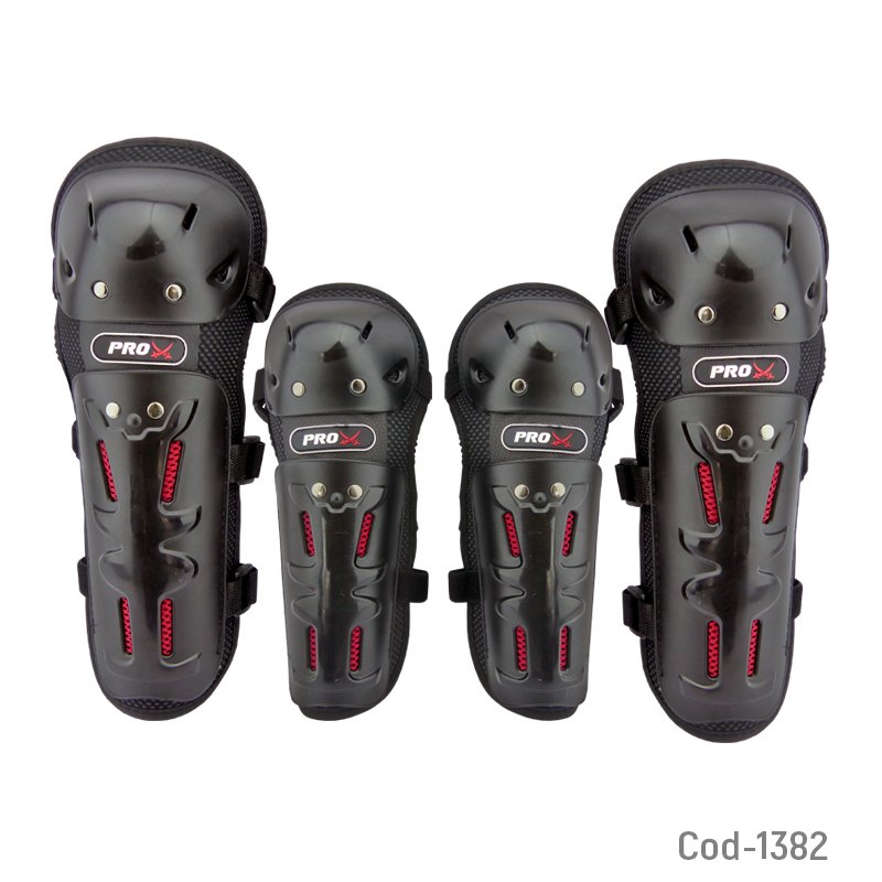 Rodilleras y coderas modelo cobra. pro-x racing equipment. set x 2. mayorista — imagen 3