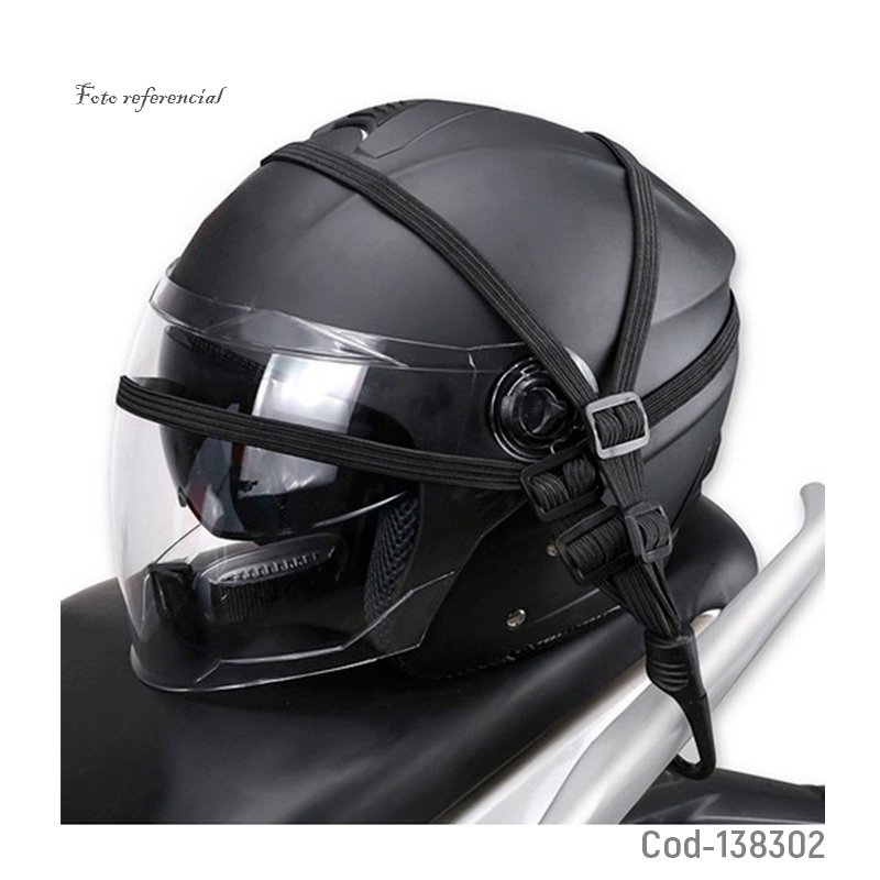 Amarra elastica para casco con gancho de 60cm-120cm. - pack de 10 unidades mayorista — imagen 4