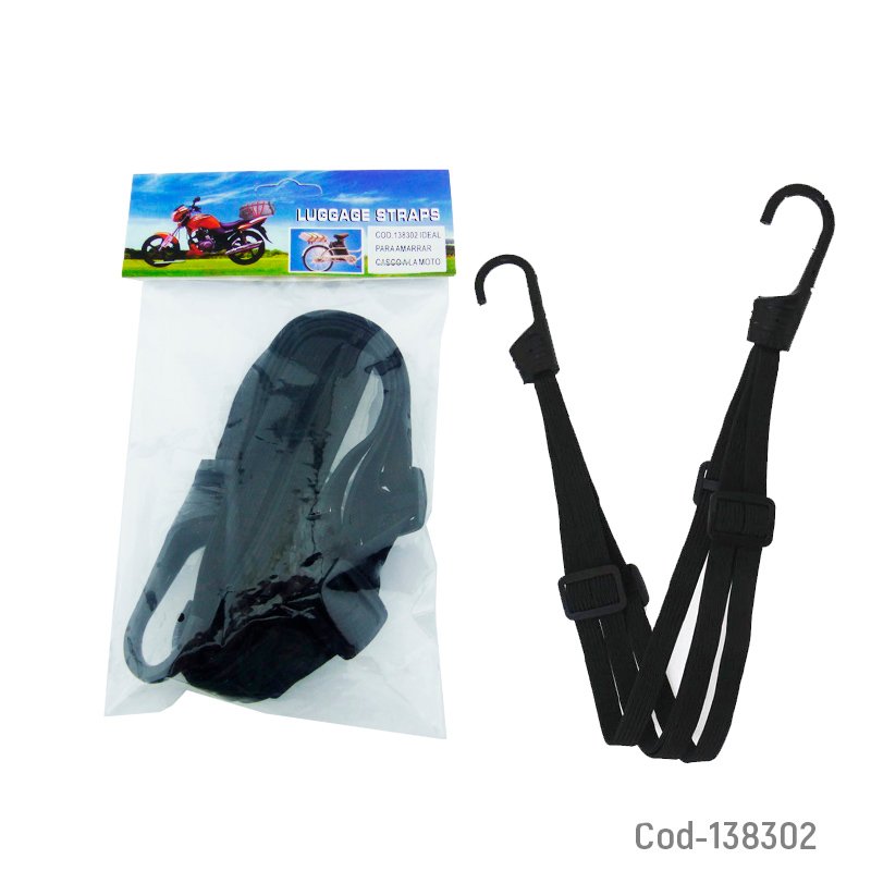 Amarra elastica para casco con gancho de 60cm-120cm. - pack de 10 unidades mayorista — imagen 5