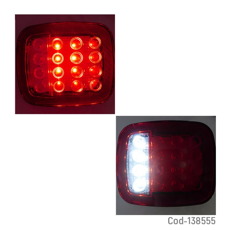 Foco trasero, ideal para carro de arrastre. 12v. set x 2. mayorista — imagen 2
