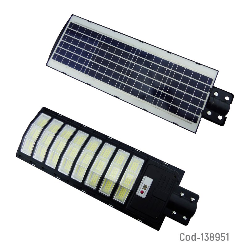 Foco para poste solar de 400 watt con 24 placas y 792 led. mayorista — imagen 2