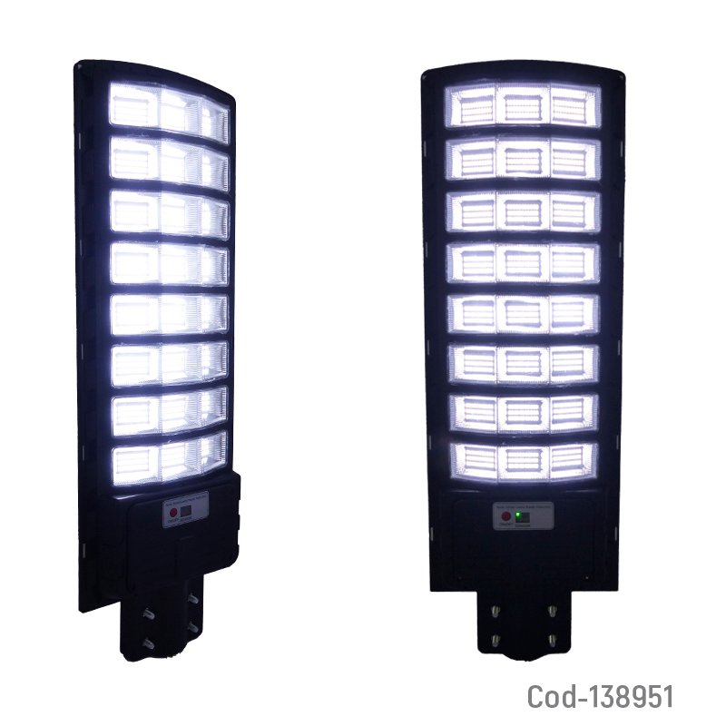 Foco para poste solar de 400 watt con 24 placas y 792 led. mayorista — imagen 3