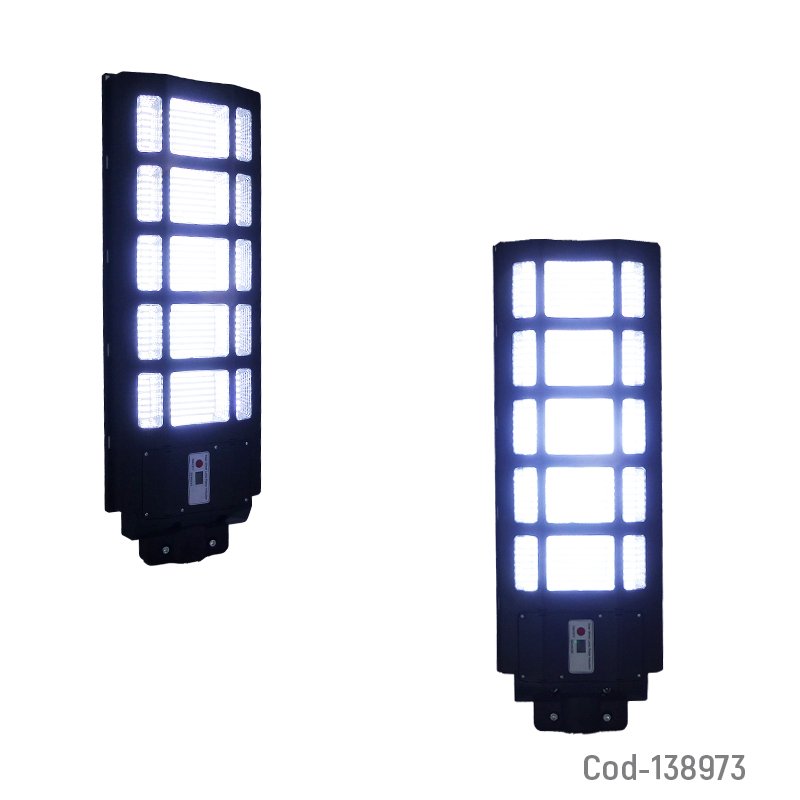 Foco para poste solar de 500 watt con 15 placas y 660 led con control mayorista — imagen 3
