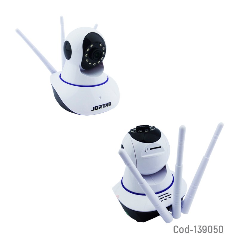 Camara de vigilancia ip wifi marca jortan de 11 led y 3 antenas mayorista — imagen 2
