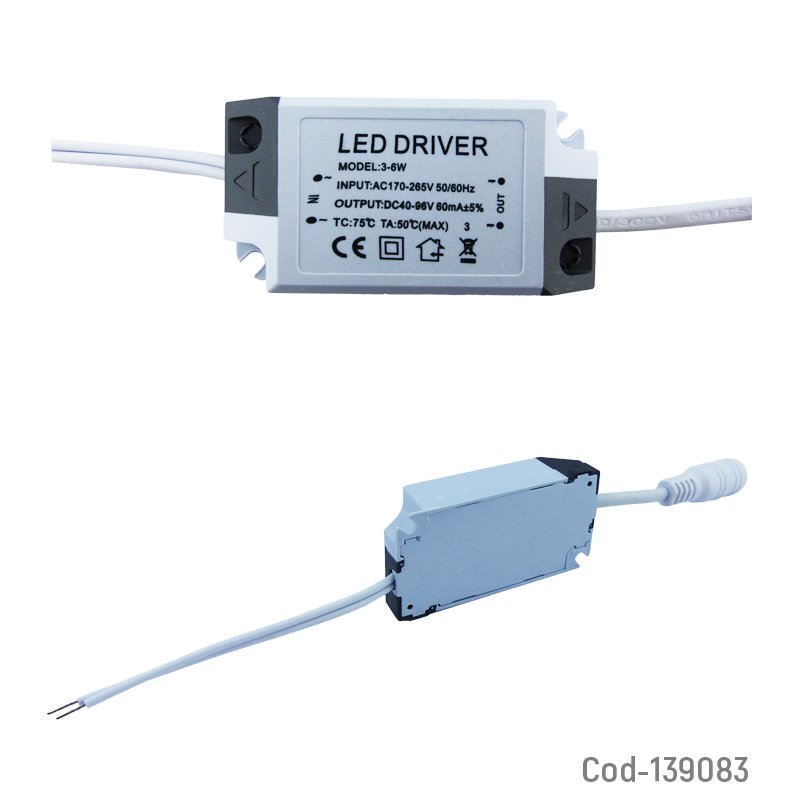 Ballast de repuesto para foco panel de 3-6 watt - pack de 50 unidades mayorista — imagen 2