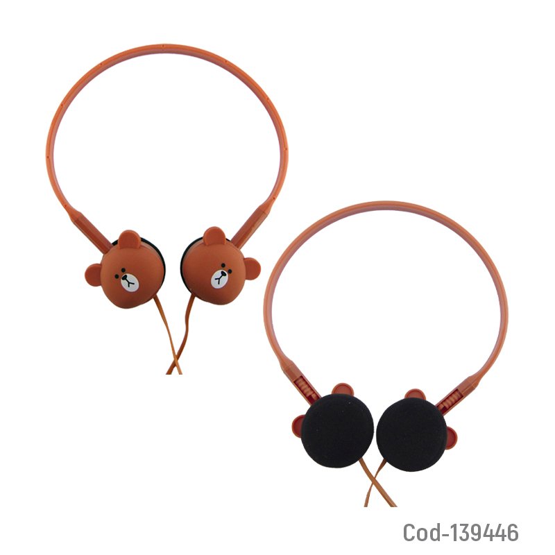 Audifonos para niños con cable y microfono, modelo kn-200. mayorista — imagen 3
