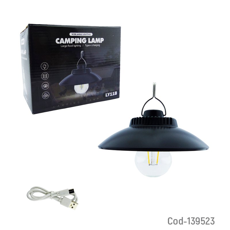 Lampara led usb recargable para colgar con forma de campana. modelo ly-11b mayorista — imagen 4