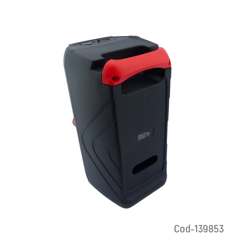 Parlante recargable bluetooth con doble parlante rgb de 3” modelo hf-3222. mayorista — imagen 2