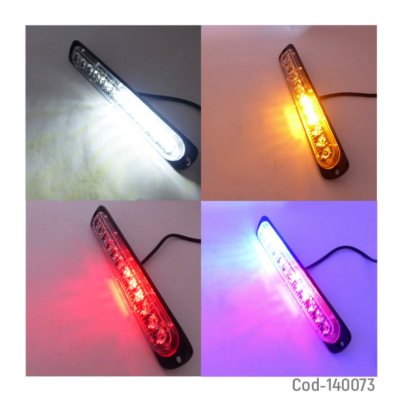 Luz led strobo de 12 led en 12/24 volt. mayorista — imagen 3