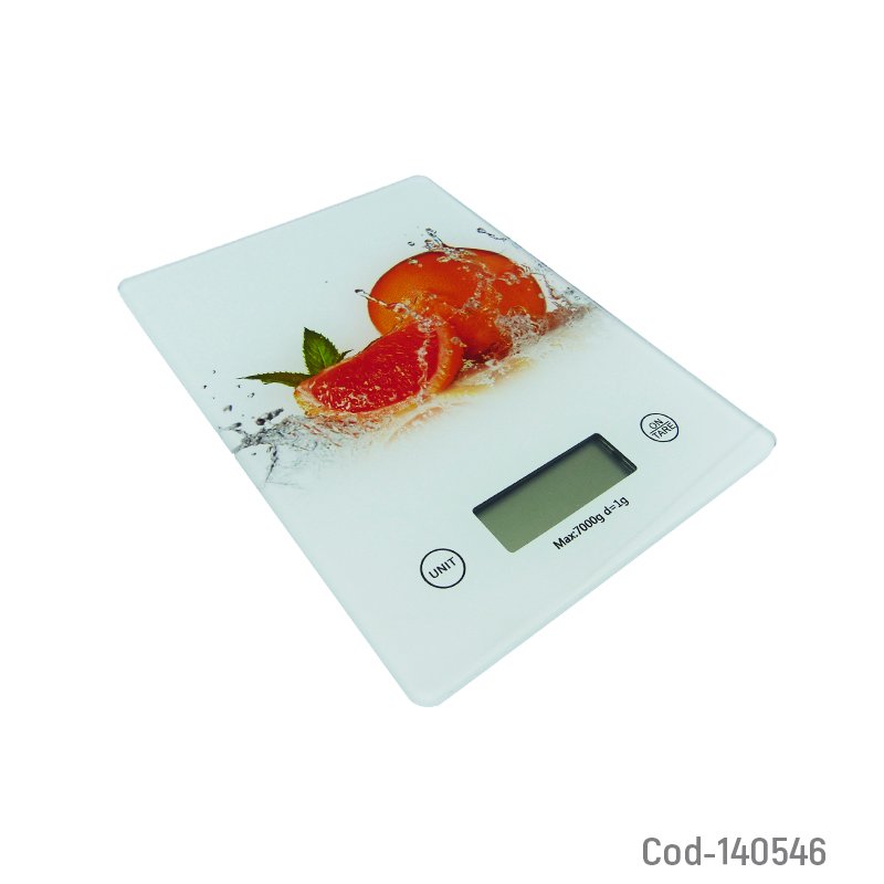 Balanza Digital Para Cocina Con 5 Diseños. 14.3 cm x 19.8 cm x 1.6 cm por mayor en Chile