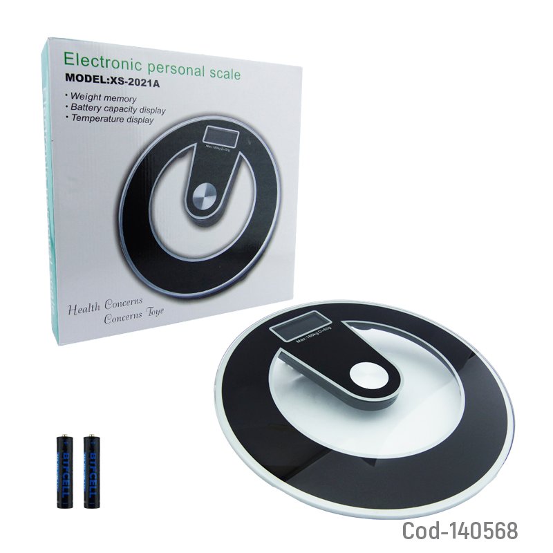 Balanza digital de baño redonda modelo xs-2021 mayorista — imagen 4