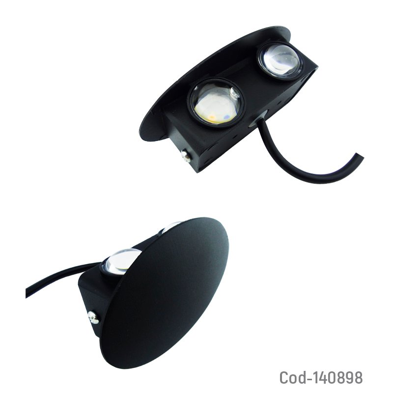 Aplique de 4 led decorativo en metal 2 colores de luz mayorista — imagen 2