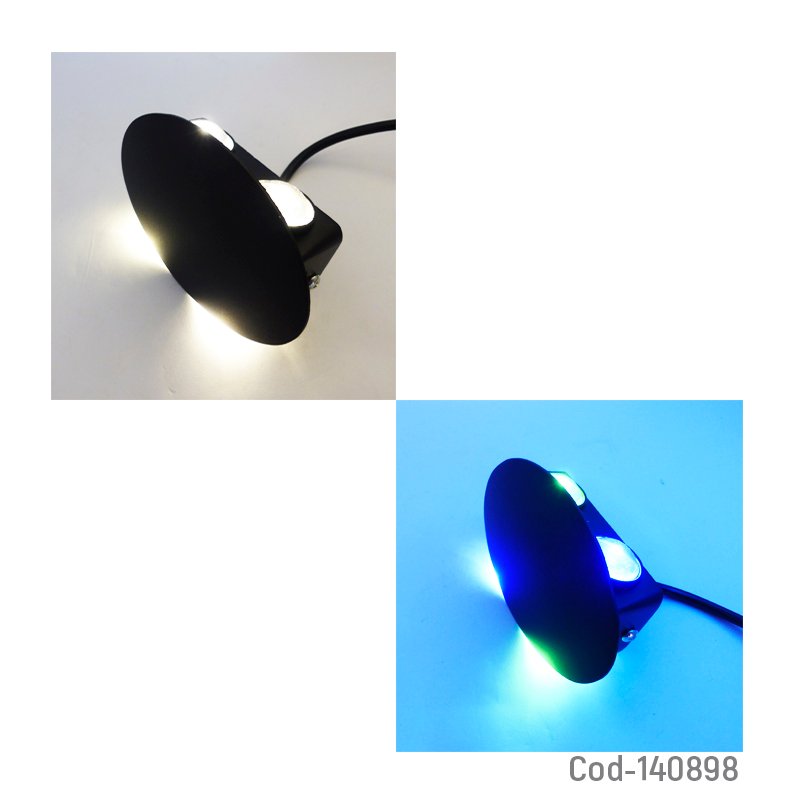 Aplique de 4 led decorativo en metal 2 colores de luz mayorista — imagen 3