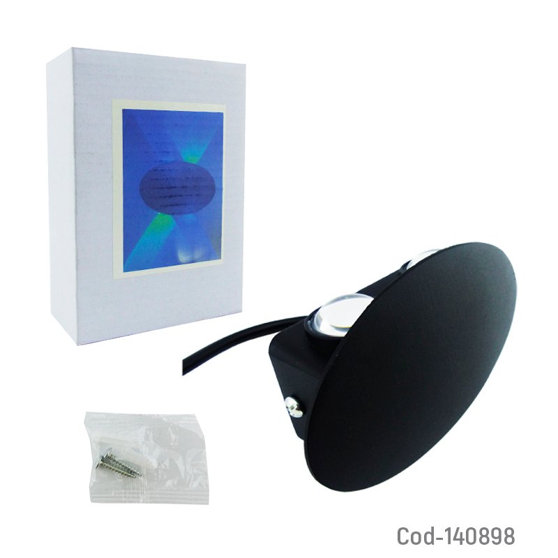 Aplique de 4 led decorativo en metal 2 colores de luz mayorista — imagen 4