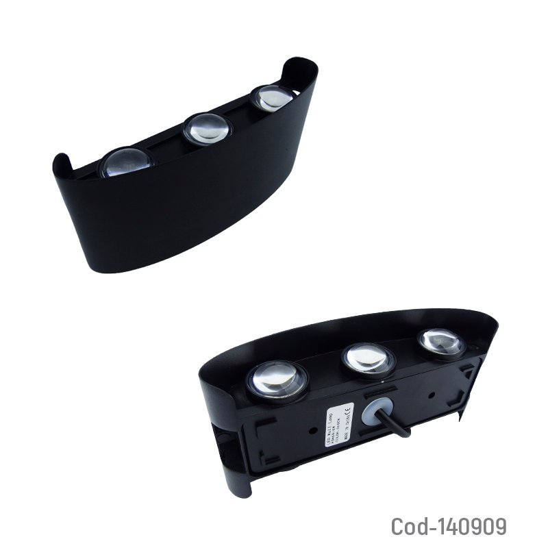Aplique de 6 led decorativo en aluminio de luz fria mayorista — imagen 2