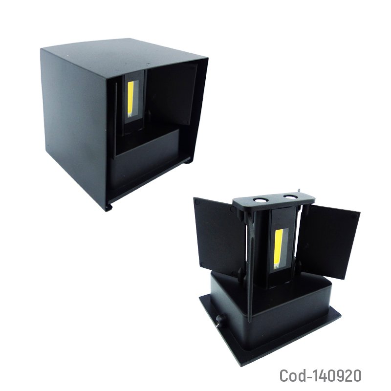 Aplique de 2 led decorativo en aluminio de luz regulable. mayorista — imagen 2