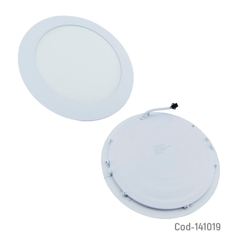 Foco led panel de 18 watt embutido, 3 en 1 redondo. mayorista — imagen 2