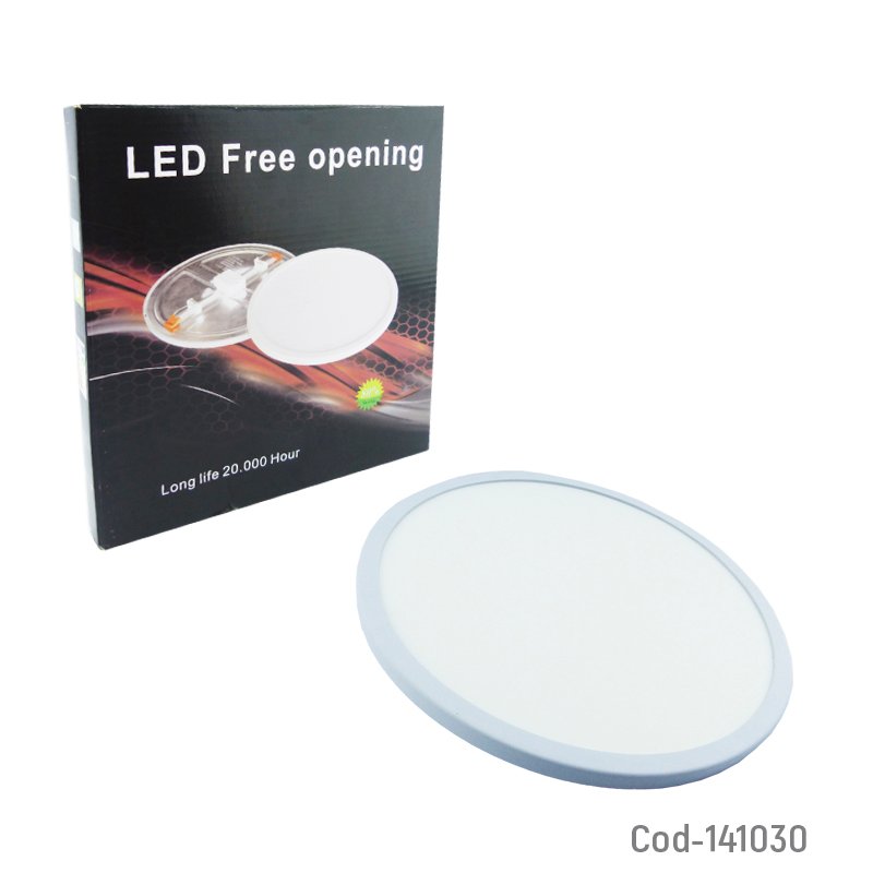 Foco led panel de 20 watt regulable en luz fria. mayorista — imagen 3