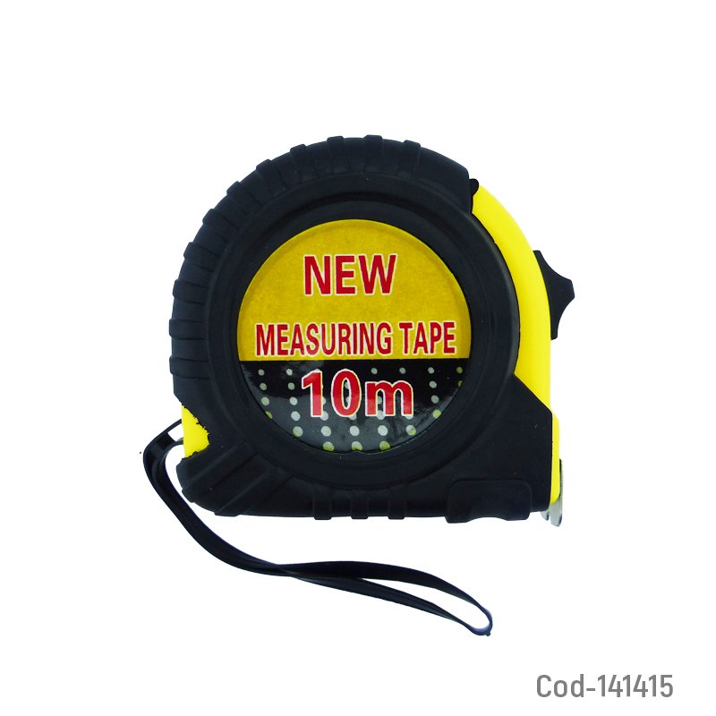 Huincha cinta de medir, de 10 metros, modelo mt-13, marca cqlt. - pack de 10 unidades mayorista — imagen 3