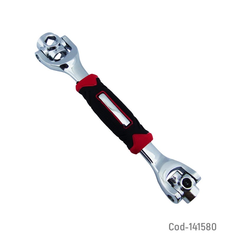 Llave Dado Universal 48 En 1 Multifuncional Tipo Hexagonal De Giro 360° 25 cm x 3.5 cm x 4.5 cm por mayor en Chile