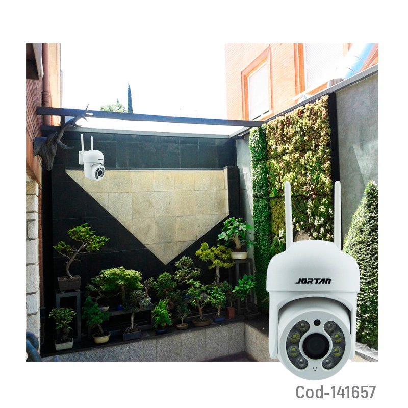 Camara de vigilancia ip wifi de 8 led marca jortan modelo 8160 mayorista — imagen 3