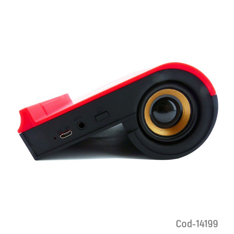 Parlante modelo jx-01, recargable bluetooth+cargador para smartphone, aux. mayorista — imagen 2