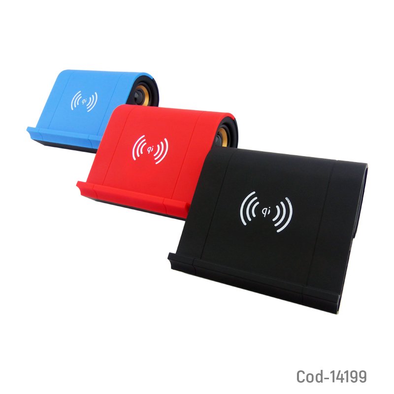 Parlante modelo jx-01, recargable bluetooth+cargador para smartphone, aux. mayorista — imagen 3