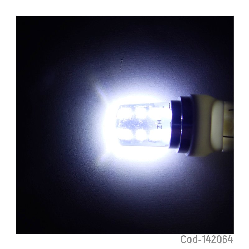 Led t-25 cola de pescado con 12 led a 12 volt, color blanco, modelo 2835 - pack de 20 unidades mayorista — imagen 2