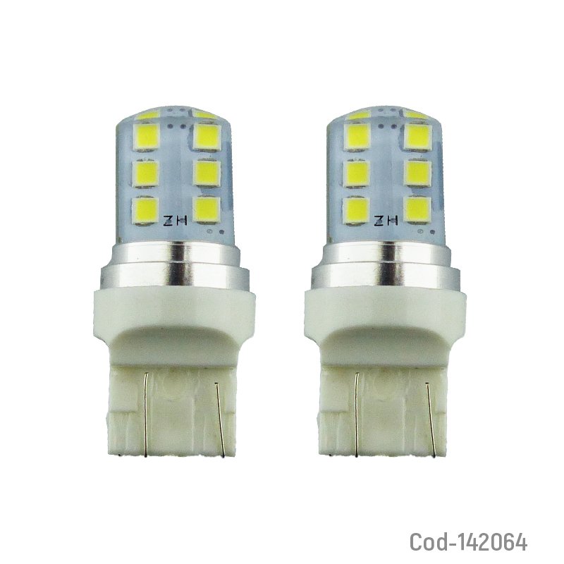 Led t-25 cola de pescado con 12 led a 12 volt, color blanco, modelo 2835 - pack de 20 unidades mayorista — imagen 3