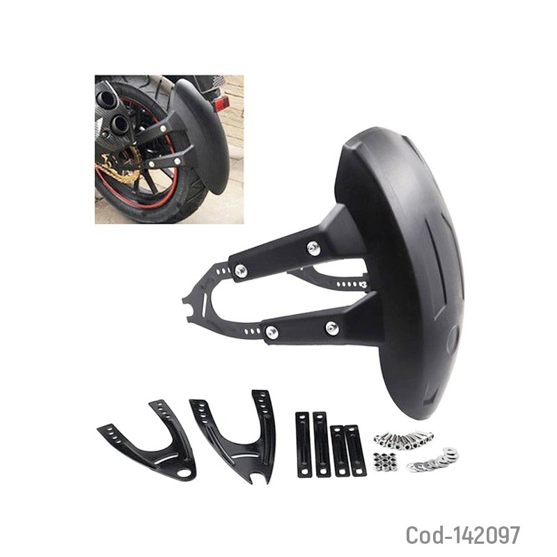 Guarda barro trasero para moto universal de neumatico desde 14 a 18”. mayorista — imagen 3