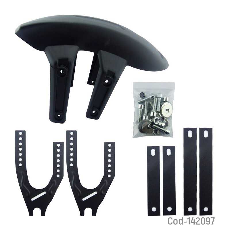 Guarda barro trasero para moto universal de neumatico desde 14 a 18”. mayorista — imagen 4