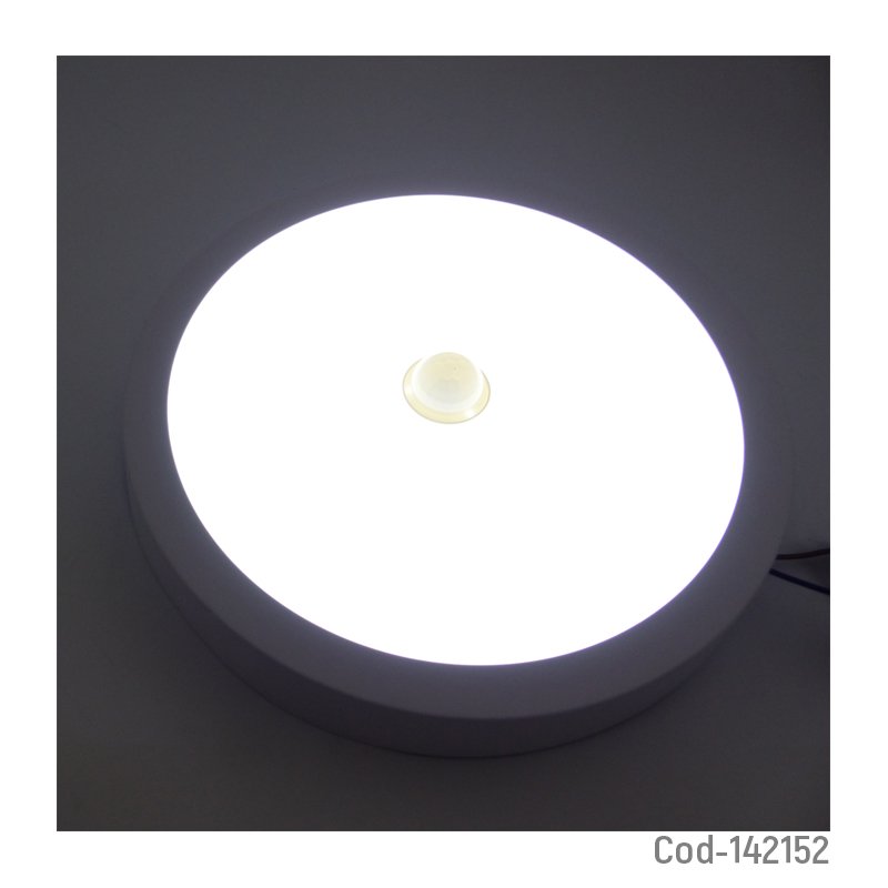 Foco redondo led panel de 18 watt con sensor. mayorista — imagen 3