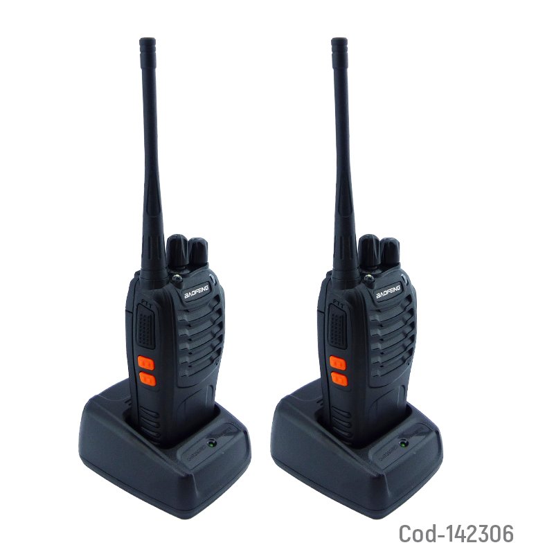 Radio handy portatil recargable marca baofeng, modelo bf-888s, set x 2 mayorista — imagen 2