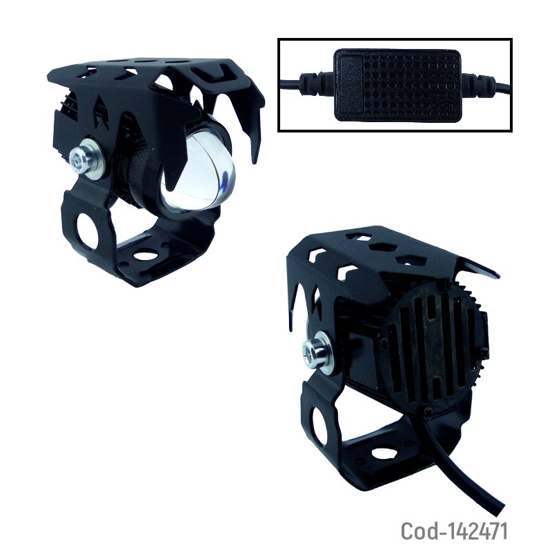 Neblinero led para moto de metal duo-color, 12 a 60 volt mayorista — imagen 2