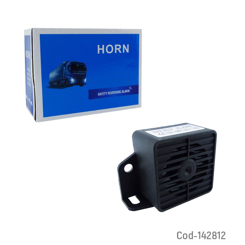 Alarma de retroceso cuadrada, de 12/24 volt para auto o camion. mayorista — imagen 3