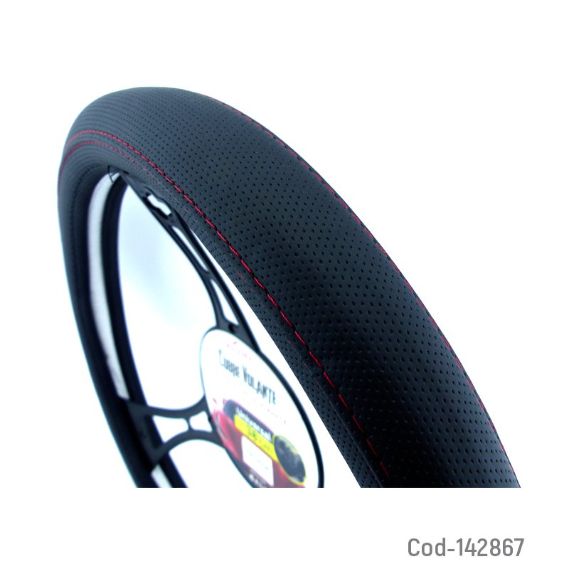 Cubre volante cuero-tela modelo m-200 marca weiaier en 3 colores mayorista — imagen 2