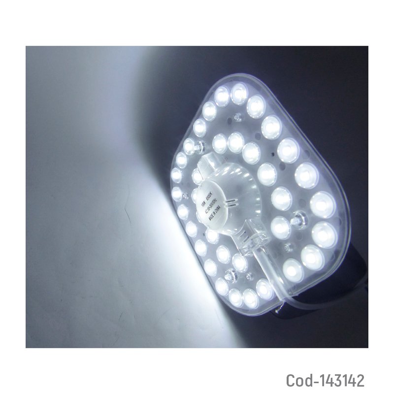 Placa led de 18 watt y 36 led cuadrado para remplazo con iman - pack de 10 unidades mayorista — imagen 2