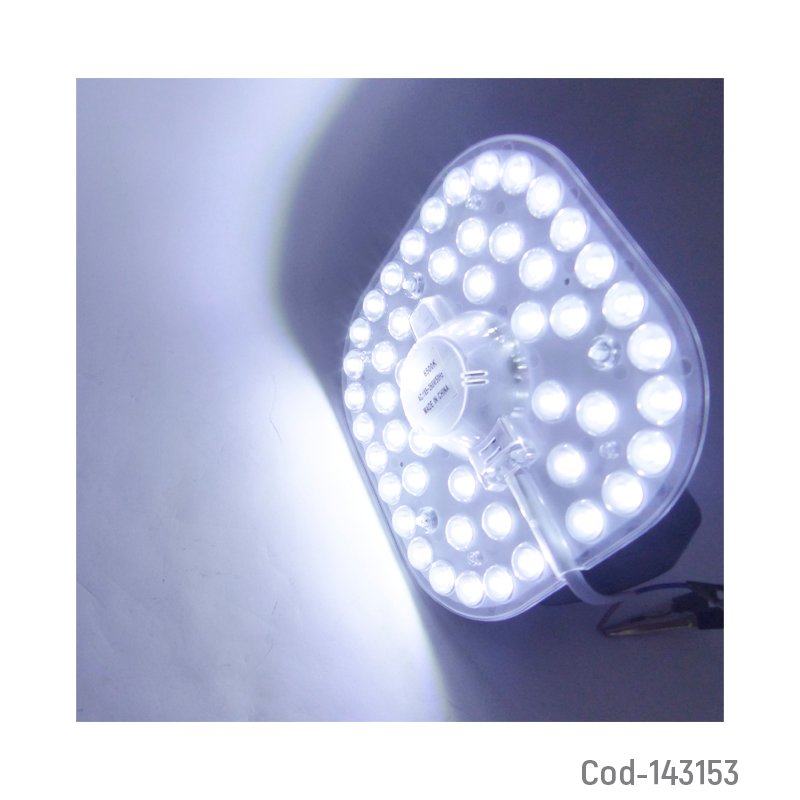 Placa led de 24 watt y 48 led cuadrado para remplazo con iman - pack de 10 unidades mayorista — imagen 2