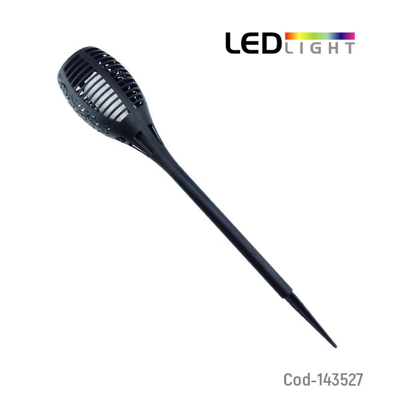 Estaca solar de pvc tipo llama, modelo xf-6018. medidas 60 cm x 10 cm mayorista — imagen 4