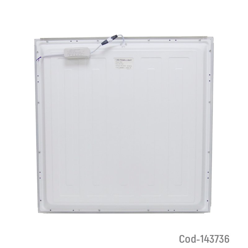 Panel led cuadrado embutido de 60x60 de 40w para cielo americano. mayorista — imagen 2
