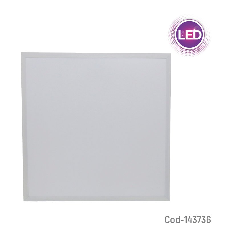 Panel led cuadrado embutido de 60x60 de 40w para cielo americano. mayorista — imagen 4