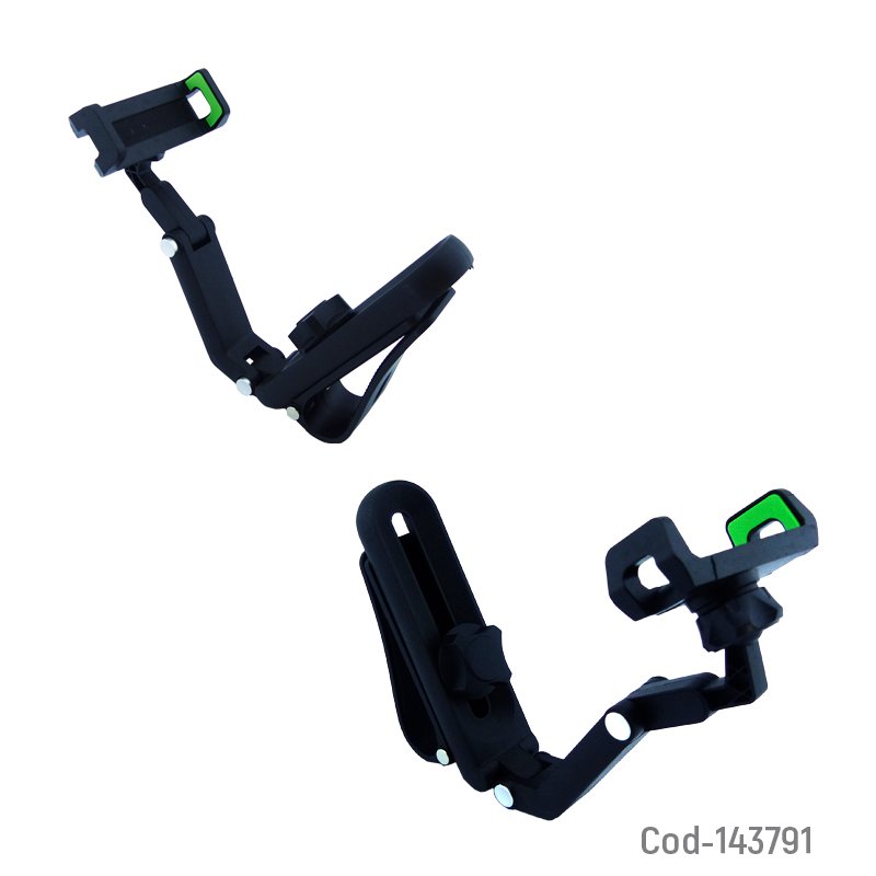 Porta smartphone articulado con soporte al para sol mayorista — imagen 2
