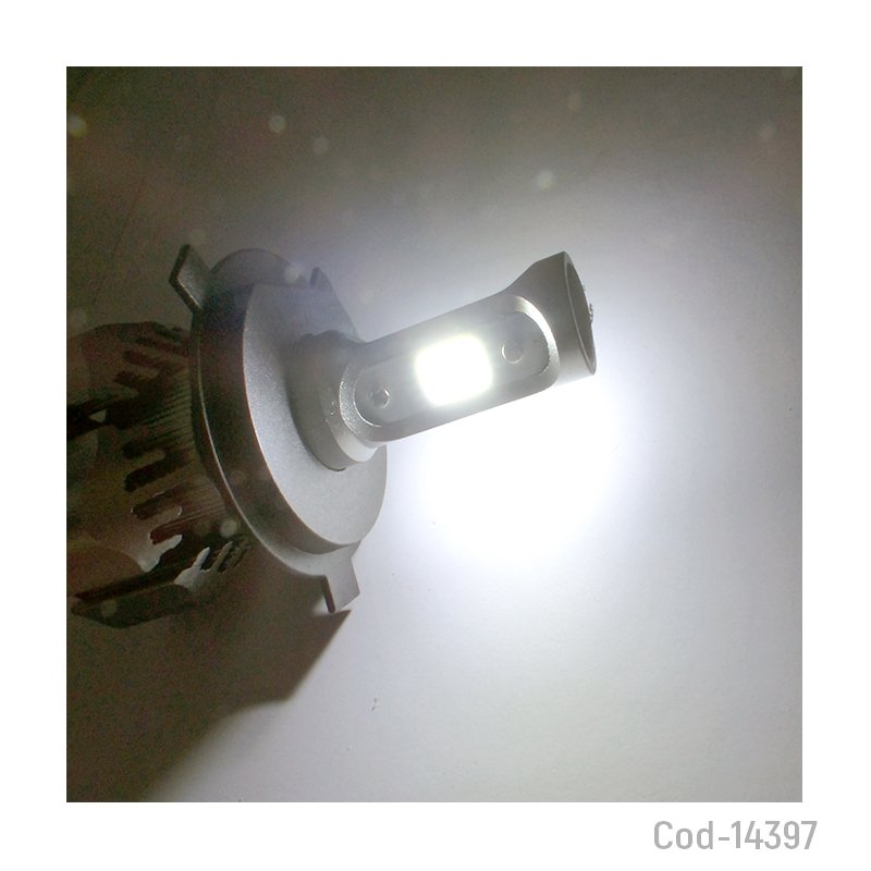 Ampolleta kit led h-4, modelo r11, 150 watt, 12000lm, 12-24 v. set x 2. mayorista — imagen 3