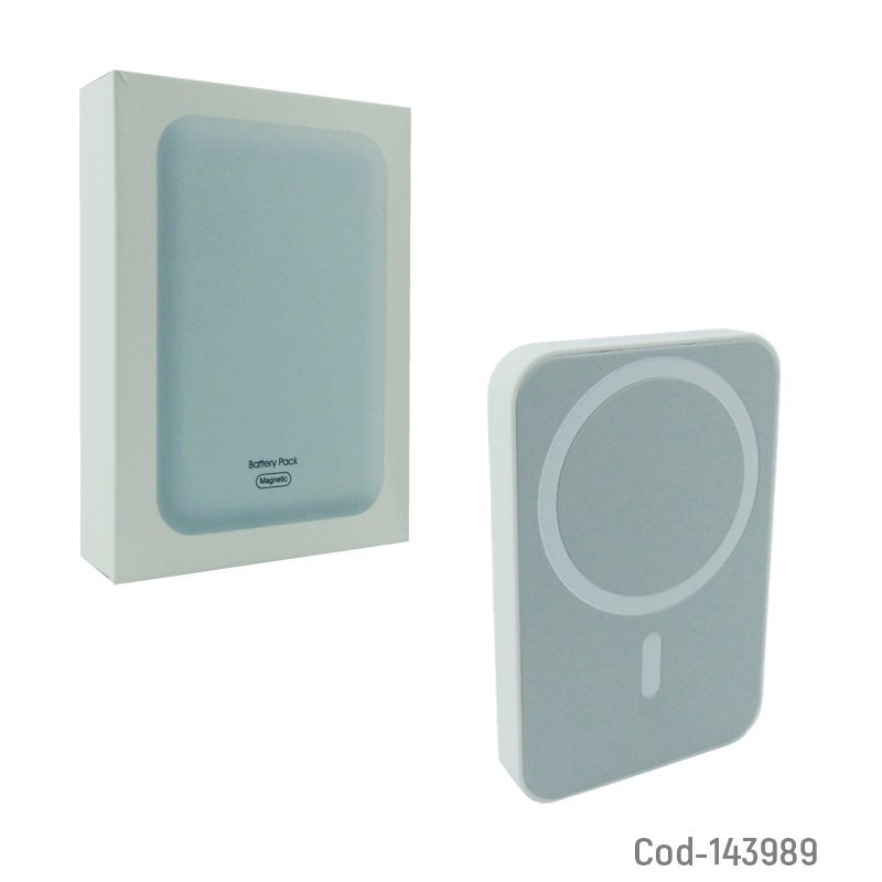 Bateria de emergencia inalambrica para iphone carga magnetica. mayorista — imagen 4