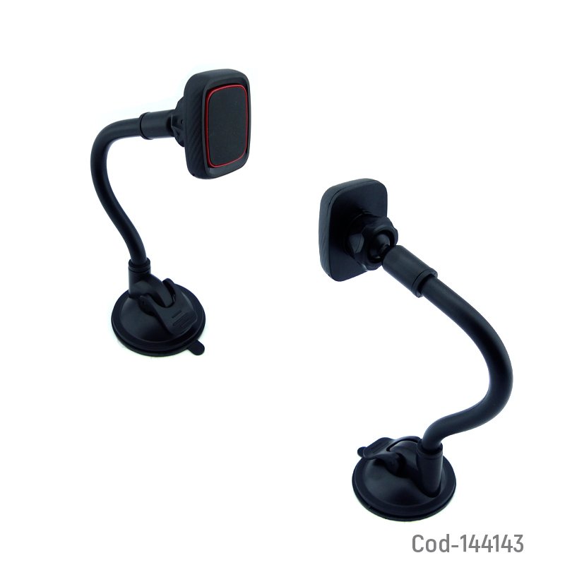 Porta smartphone con brazo flexible, diseño de carbon. - pack de 10 unidades mayorista — imagen 2