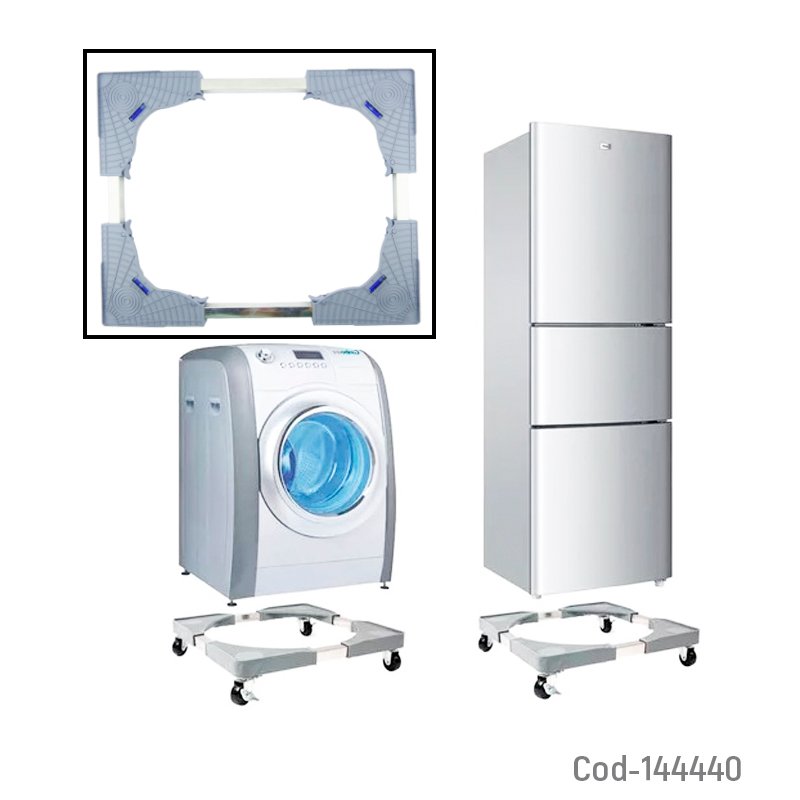 Base Regulable Porta Electrodomesticos O Muebles Con Ruedas. 200 Kg por mayor en Chile