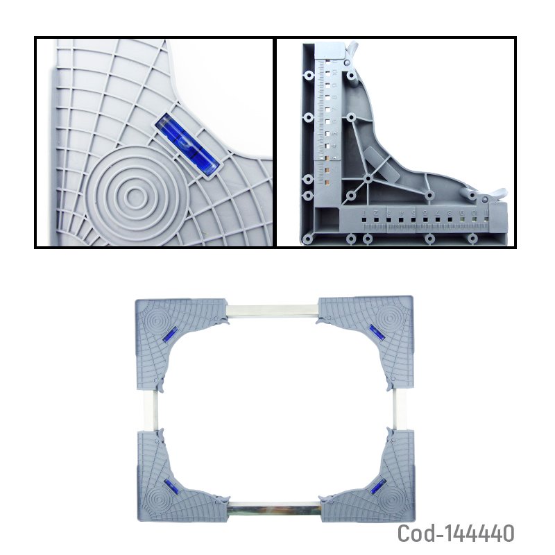 Base regulable porta electrodomesticos o muebles con ruedas. mayorista — imagen 2